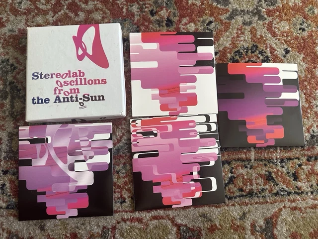 STEREOLAB OSCILLONS FROM The Anti-Sun 3xCD/DVD + free