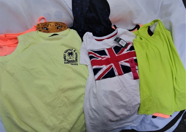 bundle age 10-12 girls t shirts rain jacket jeans socks GEORGE GAP NEXT PRIMARK  4