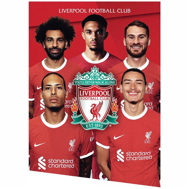 LIVERPOOL FC 2024 A3 Wall Calendar (TA11088) 19.70 PicClick