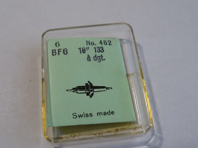HORLOGERIE POUR MONTRE BFG 760 80/64 UN AXE DE BALANCIER