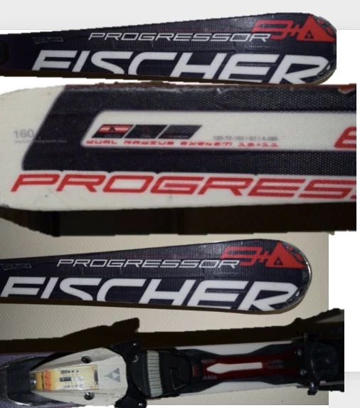🔻►TOP FISCHER SKI / RSX-Bindung   PROGRESSOR 8+  CARVER Carbon 160cm 🔻►