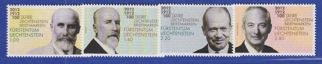 Liechtenstein 2012 Fürsten Mi.-Nr. 1618-21 **