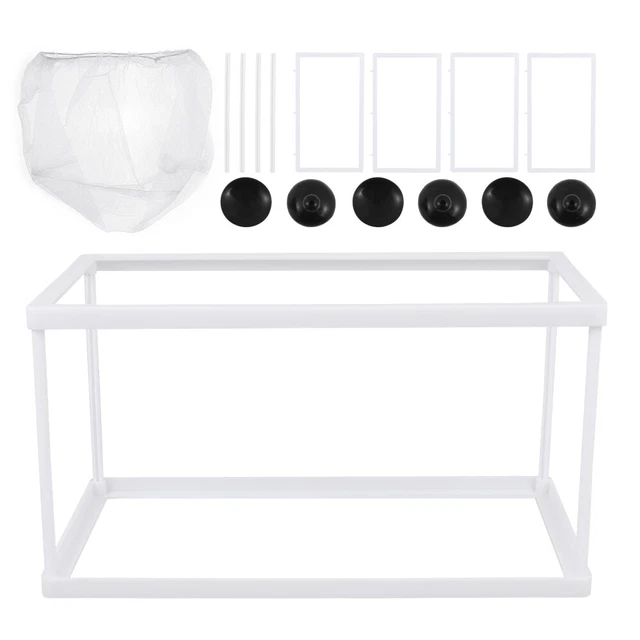 Aquarium Separation Mesh Isolation Box. Incubator Fish Net Tank Baby Farming