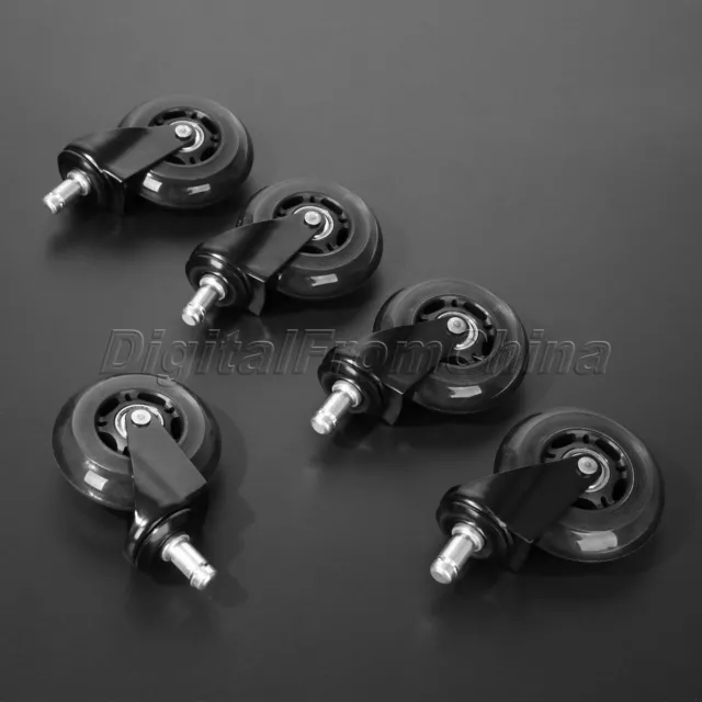 Replacement 3 Inch Roller Caster Wheels For Office Furniture Computer Chair Desk