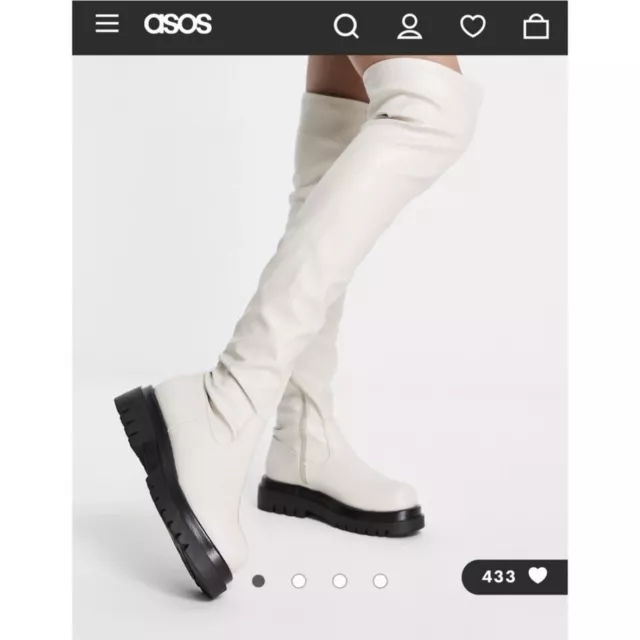 ASOS Truffle Collection over the knee boots