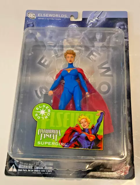 Supergirl Elseworlds Finest Series 3 Action Figure Sealed DC Direct 2007