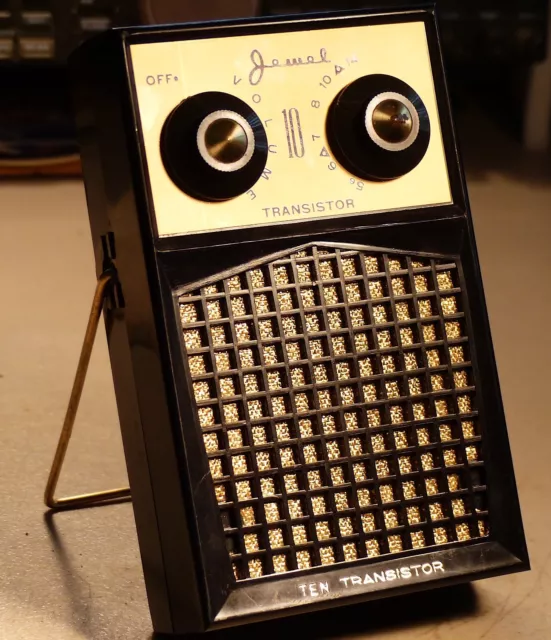 Jewel Model 10 Transistor Radio Working made in U.S.A.