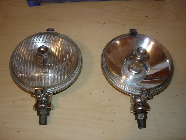 LAMPADA VINTAGE AUTO CLASSICA LUCAS SLR & SFT NEBBIA & SPOT JAGUAR TRIUMPH MG leggi info