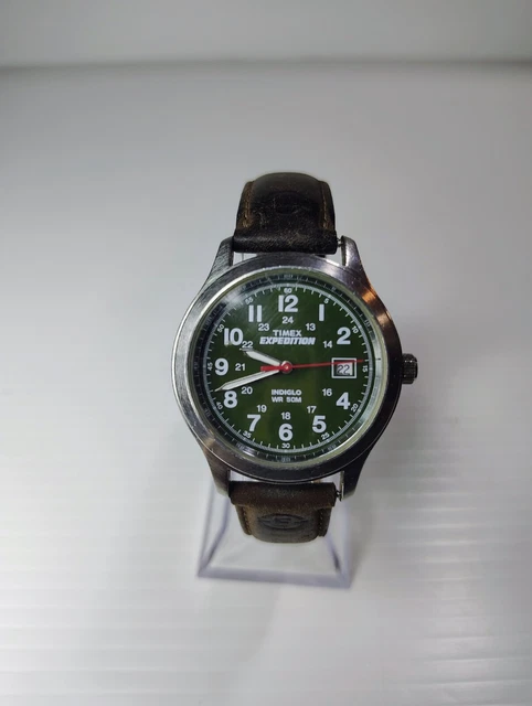Timex Expedition Scout TW4B23100 - Orologio da uomo con cinturino in pelle, 40 mm