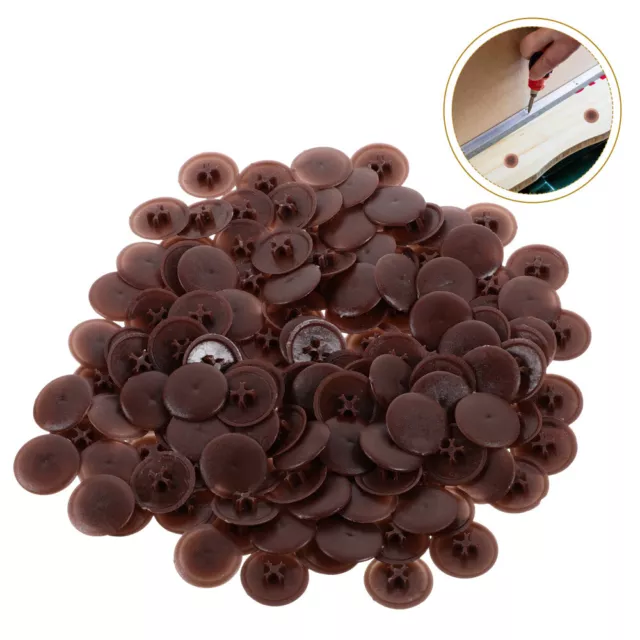 1000pcs Screw Cap Covers Decoration Screw Plastic Screw Hole Covers for