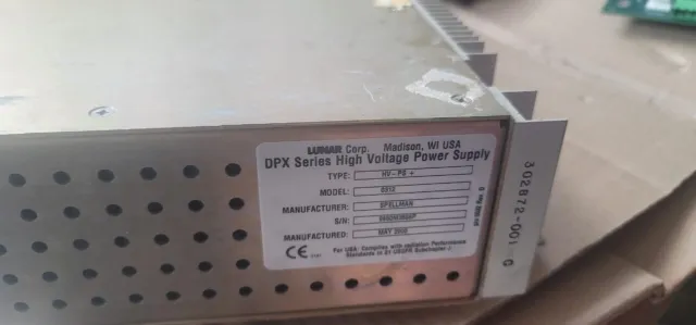 GE LUNAR DPX SPELLMAN 0312 High Voltage (Positive) Power Supply