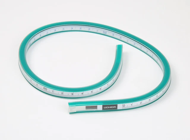 Flexibel formbares Kurvenlineal 50cm