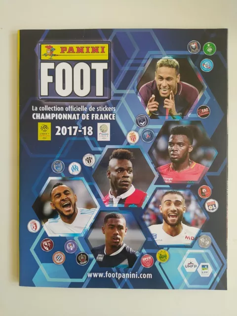 Album PANINI France FOOT 2017-18 VIDE +  Mbappé Rookie. Collection