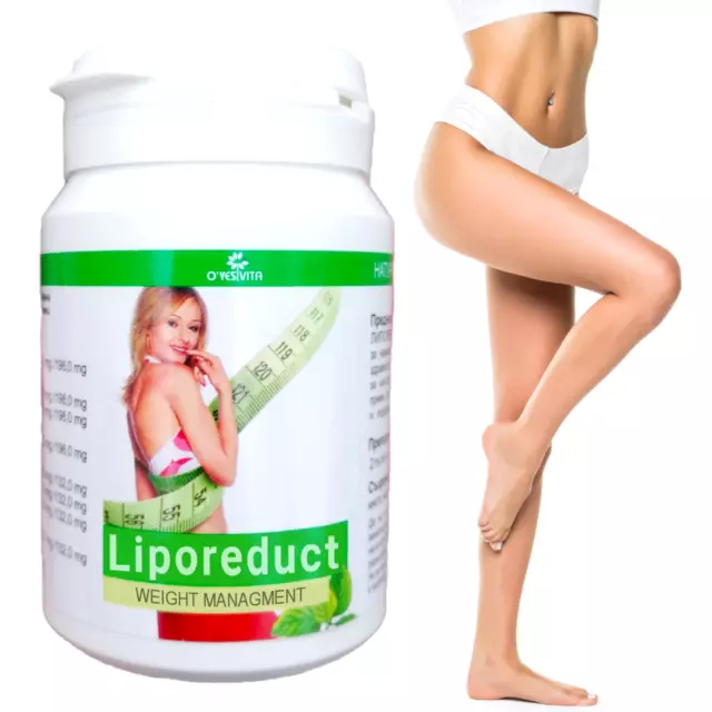 Liporeduct Gewichtsverlust Abnehmen Pill Effekt Fettbrenner Starke Keto...