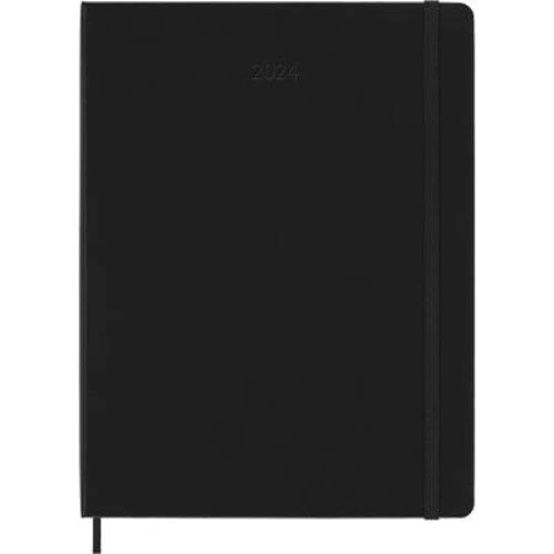 MOLESKINE 12 MONATE Wochen Notizkalender 2024, Xl, 1 Wo = 1 Seite