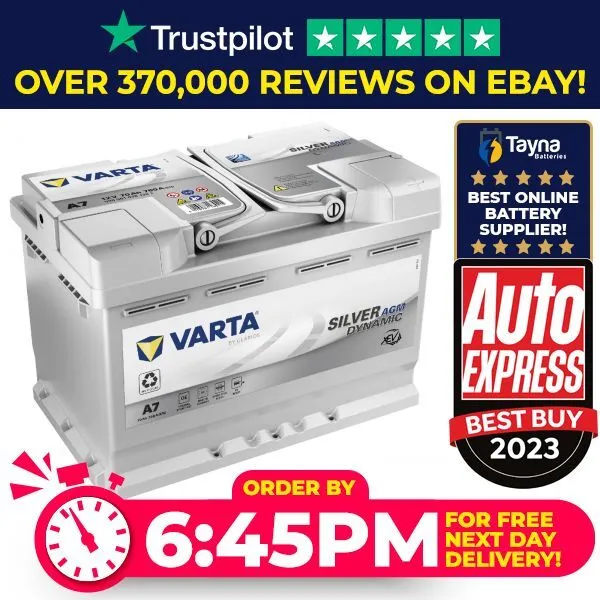 VARTA E39 START-STOP AGM Battery 096 Battery £80.00 - PicClick UK