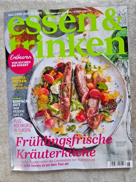 ZEITSCHRIFT ESSEN & trinken - Heft 6/2025 (letzte Ausgabe) EUR 1,00