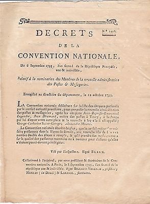 Revolution decree 1496 national convention 1793 posts mail messaging