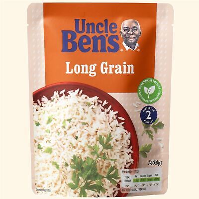 Riz Long Grain Uncle Ben's - 250 g - Paquet de 1
