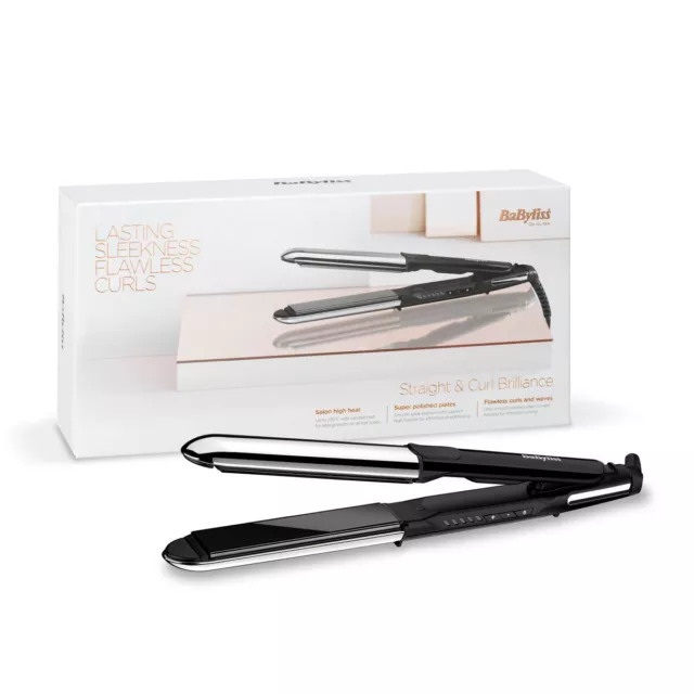 Babyliss 2480u straight and curl brilliance straightener reviews on sale