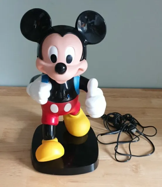 Tyco Disney Mickey Mouse Backpack Telephone Home Phone 1986 Tested And Working