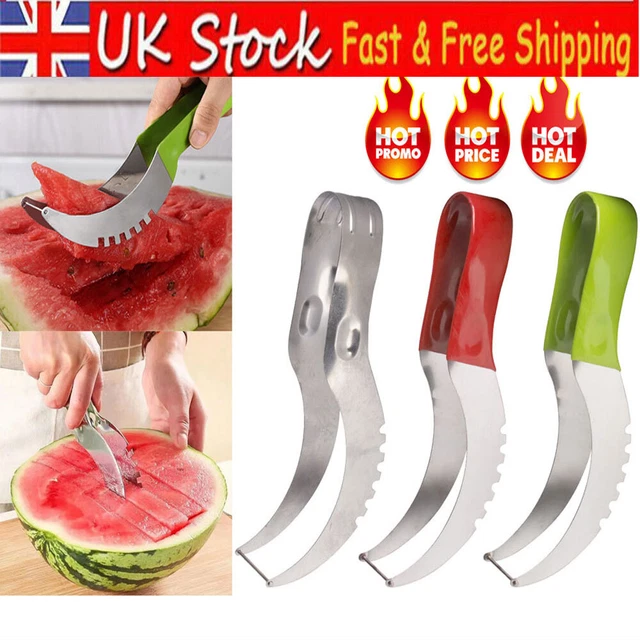 MELON FRUIT CANTALOUPE Slicer Watermelon Slicer Kitchen Tool Stainless