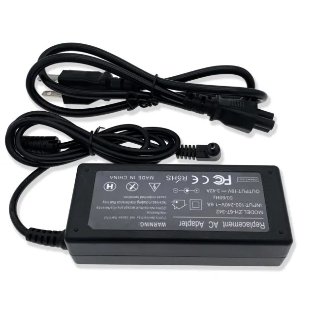 AC Adapter Battery Charger For Acer Chromebook C740-C4PE Notebook Power & Cord