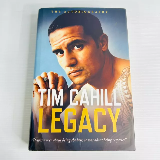Legacy by Tim Cahill Hardcover Book Biography Football True Stories