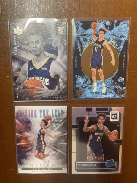  2022-23 Donruss Optic Holo #250 Dyson Daniels Rated RC Rookie  New Orleans Pelicans NBA Basketball Trading Card : Collectibles & Fine Art