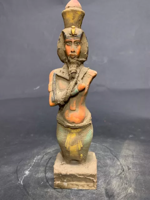 Rare Ancient Egyptian Antiquities Egyptian Statue of King Akhenaten BC