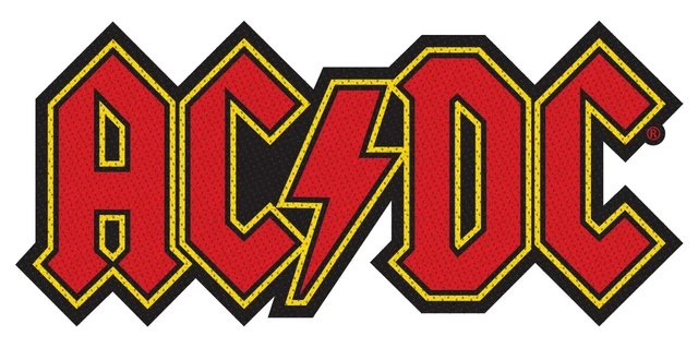AC/DC LOGO CUT Out Patch Official Rock Band Merch EUR 6,59 - PicClick FR