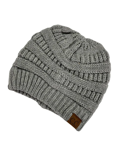 CC Beanies Classic Unisex Original Lt Melange Grey One Size