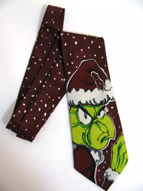 Dr. Seuss The Grinch Stole Christmas Holiday Neck Tie Seasonal Roberta Baldini