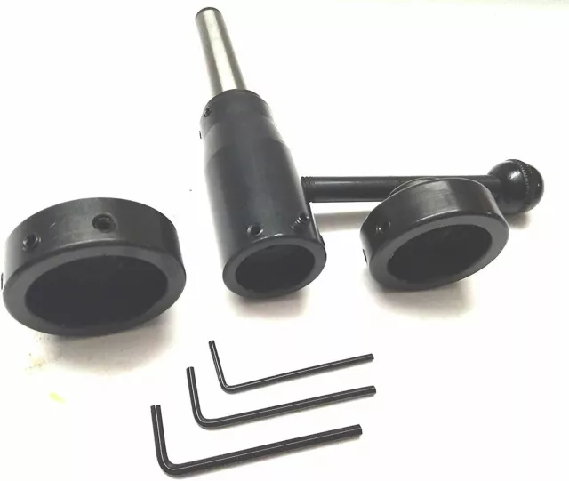 3 MT Tailstock Die Holders 13/16",1", 1-5/16",1-1/2" Imperial-Threading Tool