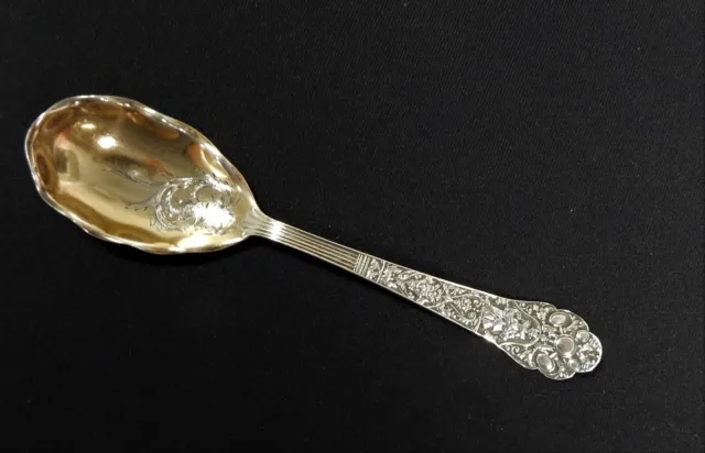 Gorham Sterling Silver "Medici Old" Pattern Sugar Spoon c. 1888