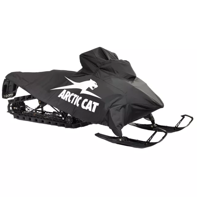 Arctic Cat 8639-003 Black White Mach Canvas Cover 141"-165" Riot X King Cat XF
