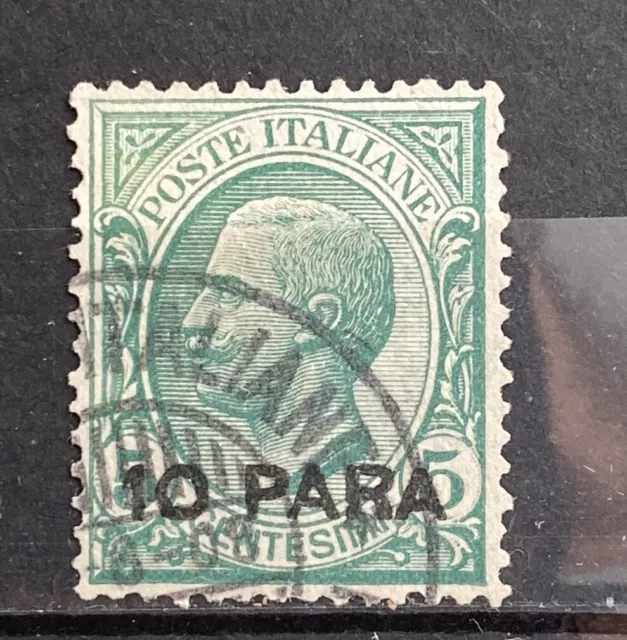 Turkey 1908 Italian Post Office In Constantinople 10p Used VE12