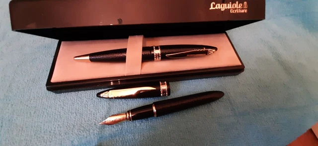 Troc Echange SUPERBE ET AUTHENTIQUE STYLO PLUME LAGUIOLE EN CORNE  Annonce 913037
