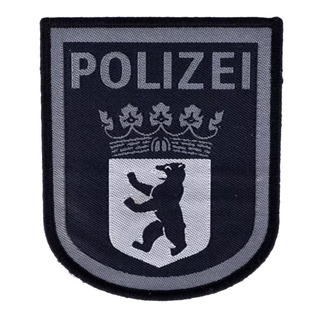 Abzeichen Polizei Berlin tarn gewebt