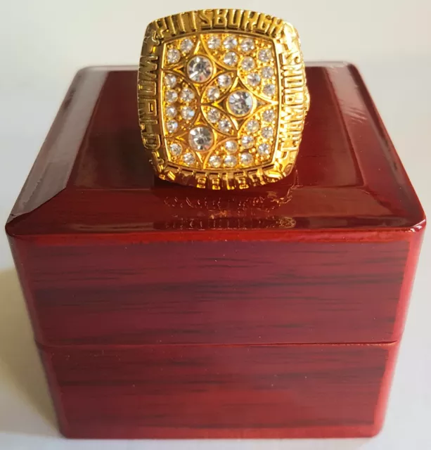 PITTSBURGH STEELERS - NFL Superbowl Championship ring 1978 with box