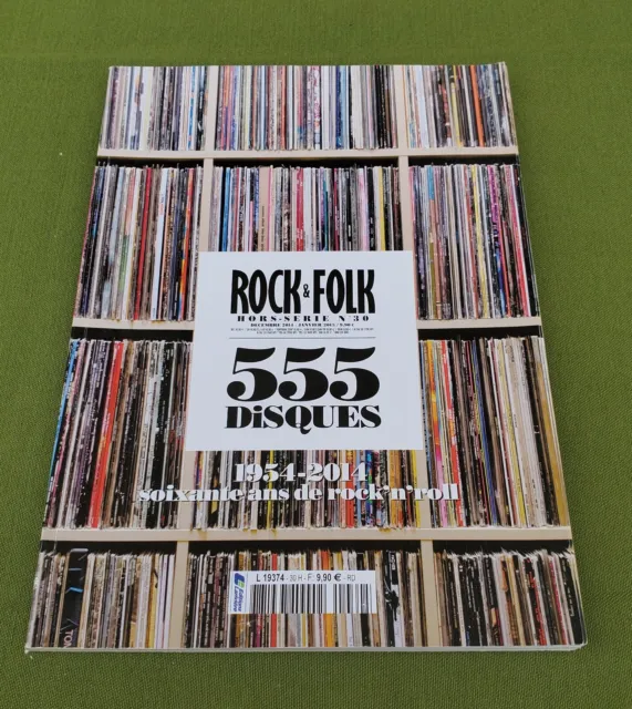 555 Disques - Hors-Série Rock & Folk N°30 - 2015 - Bon État