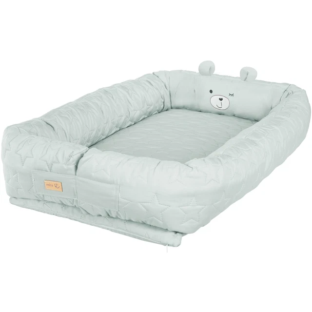 roba Babynest Style Frosty base envolvente estrellas 50x18x16 cm verde embalaje original falta BUENO