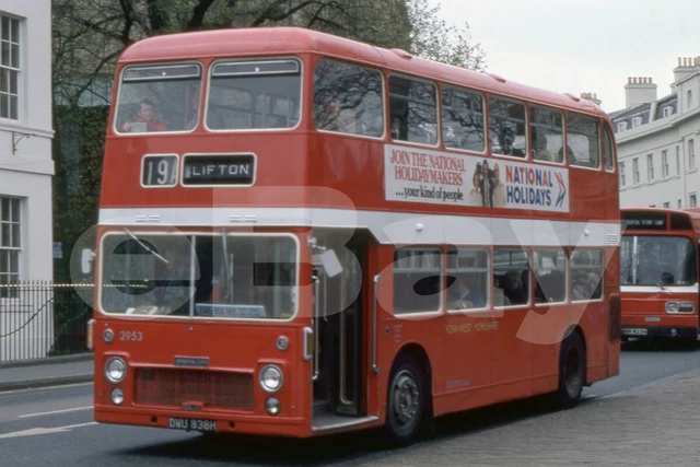 Bus Photo - West Yorkshire Road Car York 3953 DWU838H Bristol VR ECW