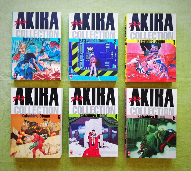 AKIRA COLLECTION SERIE completa 1/6 KATSUHIRO OTOMO 1°Ed.2005Panini ...