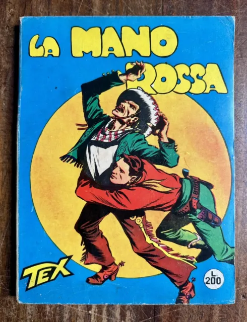 TEX # 1 / La Mano Rossa - L.200 Aut. 2926 - Edizioni Araldo 3/1964 (A)