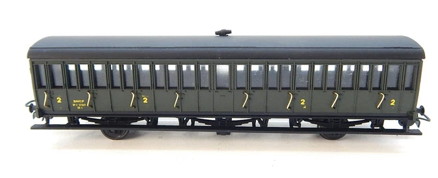 Rame CPMR RMA 401 Ho Voiture SNCF DEV UIC Forestier 1ère Classe A8 Vert Aména - Occasion