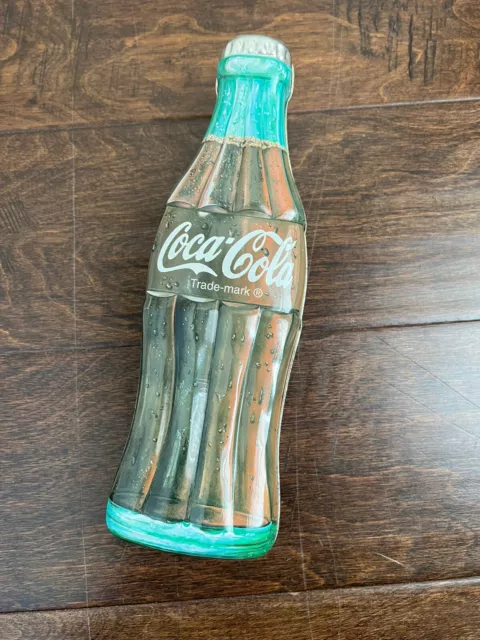 Coca Cola Bottle Shaped Tin Box 1996 