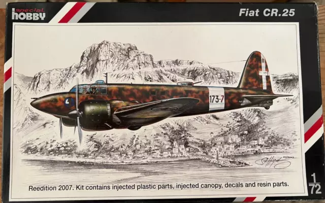 Special Hobby  1/72 Fiat CR 25 Regia Aeronautica Nord Afrika