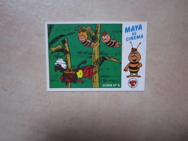La vache qui rit -  autocollant  MAYA L'ABEILLE  n°8