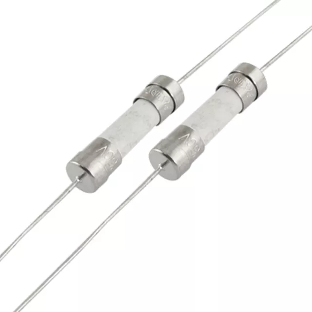 T5A 5A 250V Cylindrique 5 x 20mm Fusibles En Céramique 10 Pièces